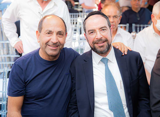 הנחת אבן פינה בפרויקט בניית שכונת נוף ציון / צילום: חיים טויטו הנחת אבן פינה בפרויקט בניית שכונת נוף ציון / צילום: חיים טויטו