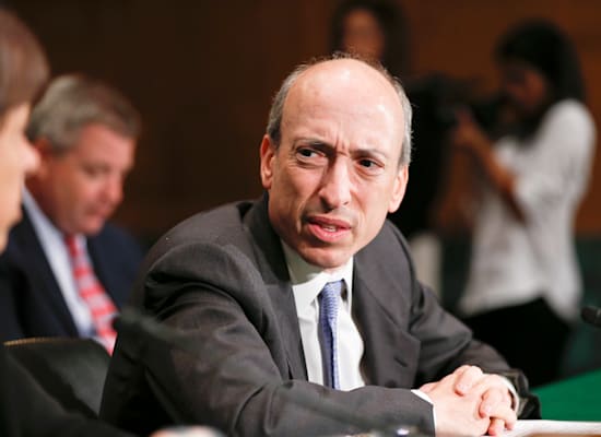 יו''ר ה־SEC, גרי גנסלר / צילום: Associated Press, J. Scott Applewhite יו''ר ה־SEC, גרי גנסלר / צילום: Associated Press, J. Scott Applewhite