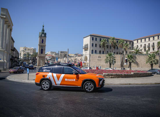 מונית אוטונומית של מובילאיי / צילום: מובילאיי