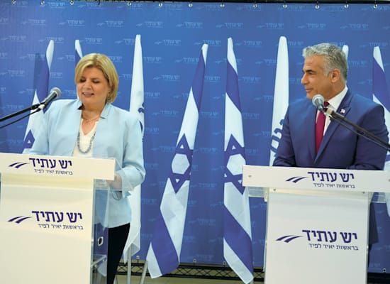 לפיד וברביבאי, מקומות 1 ו־2 ביש עתיד / צילום: דוברות יש עתיד לפיד וברביבאי, מקומות 1 ו־2 ביש עתיד / צילום: דוברות יש עתיד