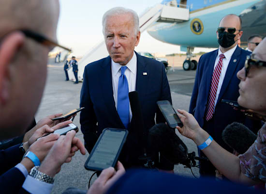 הנשיא ג'ו ביידן / צילום: Associated Press, Evan Vucci הנשיא ג'ו ביידן / צילום: Associated Press, Evan Vucci