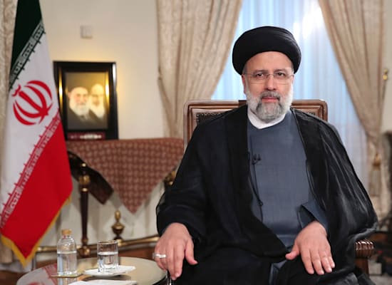 נשיא איראן, אברהים ראיסי / צילום: Associated Press נשיא איראן, אברהים ראיסי / צילום: Associated Press