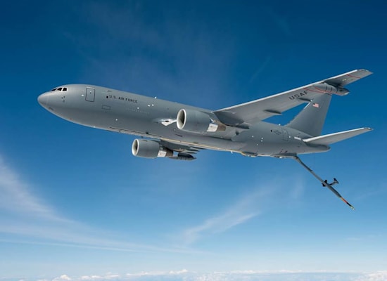 מטוס תדלוק מסוג KC-46 של חברת בואינג / צילום: בואינג