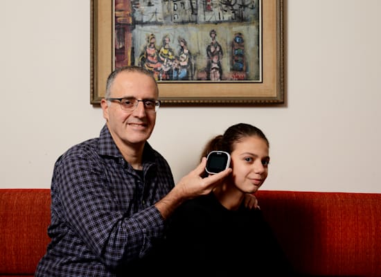 דדי גלעד, מייסד טייטו קר, עם בתו שחר / צילום: איל יצהר דדי גלעד, מייסד טייטו קר, עם בתו שחר / צילום: איל יצהר