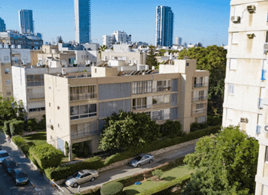 התחדשות עירונית בחנקין 5, תל אביב / הדמיה: VIEW POINT