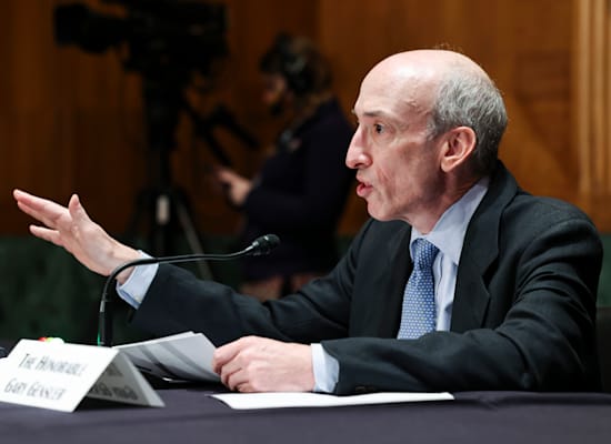 גארי גנסלר, יו''ר ה־SEC / צילום: Associated Press גארי גנסלר, יו''ר ה־SEC / צילום: Associated Press