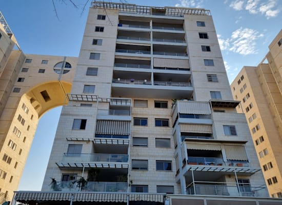 The apartment on Yigal Yadin Street in the Hamaginim neighborhood in Modi'in / Photo: Tehiya Lahav