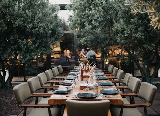 מסעדת אוד-אורלה, שבכפר אורלה בלב אזור היין המתחדש / צילום: Buket Yaşar