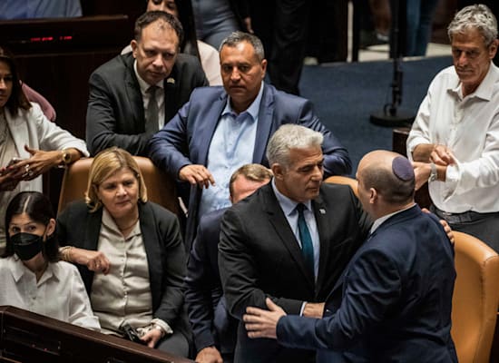 ההצבעה על פיזור הכנסת / צילום: Reuters ההצבעה על פיזור הכנסת / צילום: Reuters