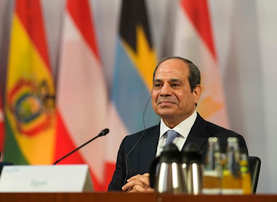 עבד אל־פתח א־סיסי, נשיא מצרים / צילום: Associated Press, Markus Schreiber עבד אל־פתח א־סיסי, נשיא מצרים / צילום: Associated Press, Markus Schreiber