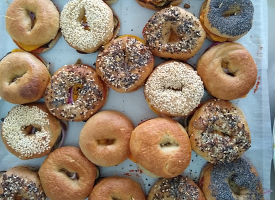 בייגלס ב''לחם זה'' במסגרת סיור מאפיות