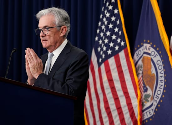 Fed Chairman Jerome Powell at the press conference on Wednesday / Photo: Associated Press, Patrick Semansky