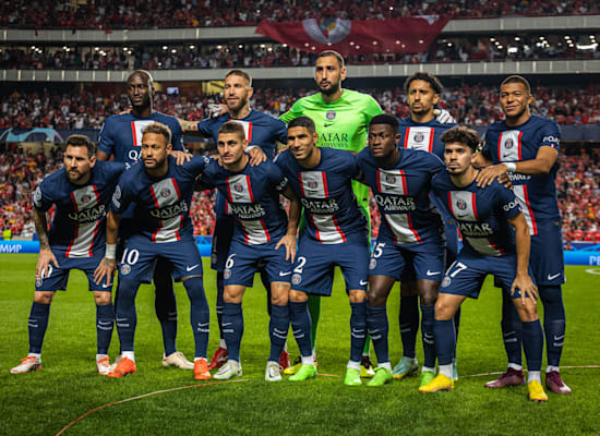 שחקני פריז סן ז'רמן (PSG) / צילום: Shutterstock, Maciej Rogowski Photo שחקני פריז סן ז'רמן (PSG) / צילום: Shutterstock, Maciej Rogowski Photo