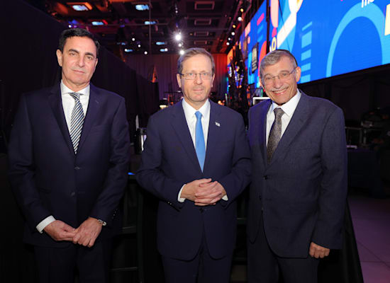 David Portowitz, Boji Herzog and Chaim Horowitz / Photo: Fabian Koldorf David Portowitz, Boji Herzog and Chaim Horowitz / Photo: Fabian Koldorf