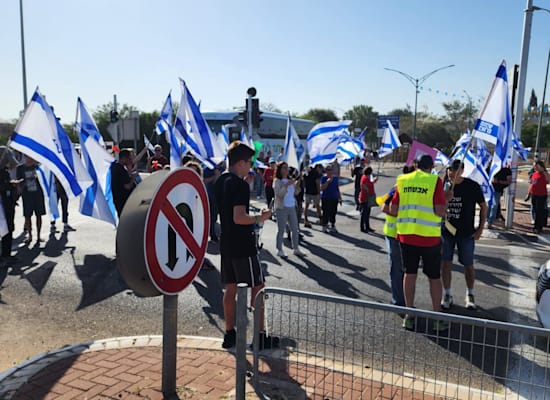 כביש 40 דרום השרון / צילום: תמונה פרטית