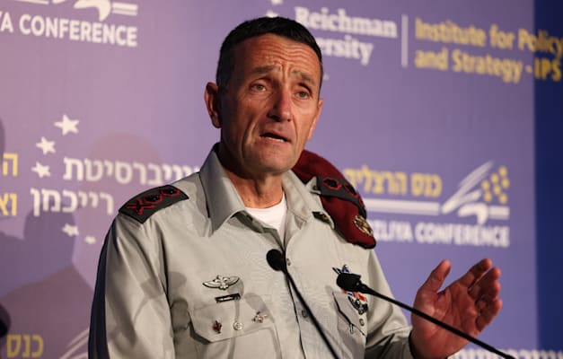 הרמטכ''ל הרצי הלוי, בכנס באוניברסיטת רייכמן אתמול / צילום: גלעד קוולרצ'יק הרמטכ''ל הרצי הלוי, בכנס באוניברסיטת רייכמן אתמול / צילום: גלעד קוולרצ'יק