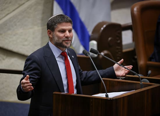 שר האוצר, בצלאל סמוטריץ' / צילום: נועם מושקוביץ, דוברות הכנסת שר האוצר, בצלאל סמוטריץ' / צילום: נועם מושקוביץ, דוברות הכנסת