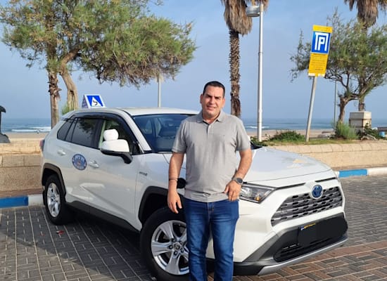 דוד ביטון, מורה לנהיגה / צילום: פרטי דוד ביטון, מורה לנהיגה / צילום: פרטי