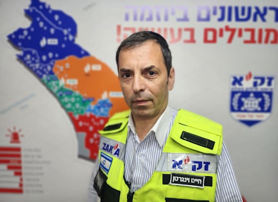 חיים וינגרטן / צילום: דוברות זק''א חיים וינגרטן / צילום: דוברות זק''א