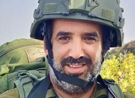 רס״ם (מיל׳) נועם אשרם / צילום: דובר צה''ל רס״ם (מיל׳) נועם אשרם / צילום: דובר צה''ל