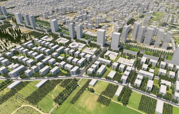 תוכנית הוותמ''ל למזרח רחובות / הדמיה: מנדי רוזנפלד אדריכלים ודירה לה תוכנית הוותמ''ל למזרח רחובות / הדמיה: מנדי רוזנפלד אדריכלים ודירה לה