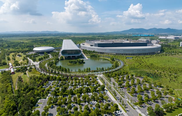 מפעל של TSMC בסין / צילום: Reuters, CFOTO מפעל של TSMC בסין / צילום: Reuters, CFOTO