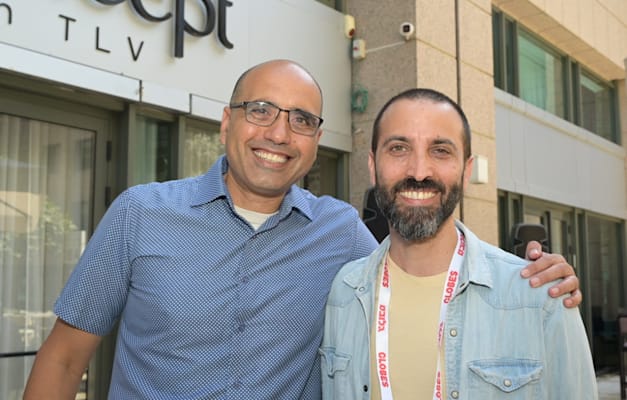דרור בלומנטל מ־BUYME ונתי יעקובי משופ אנליטיקס / צילום: תמר מצפי דרור בלומנטל מ־BUYME ונתי יעקובי משופ אנליטיקס / צילום: תמר מצפי