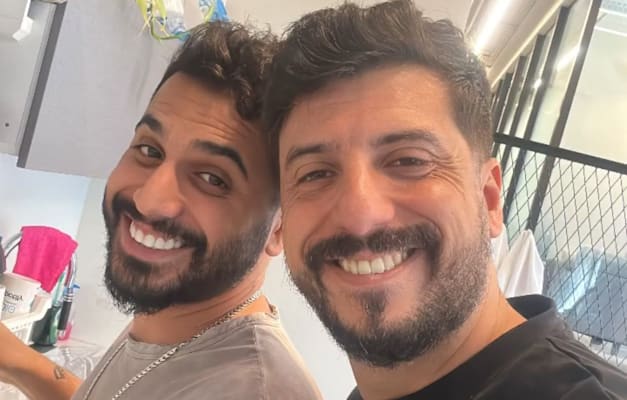 רז ספני ומתן פרץ, ''נכנסים לפינות'' / צילום: תמונה פרטית רז ספני ומתן פרץ, ''נכנסים לפינות'' / צילום: תמונה פרטית