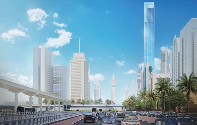 בורג' עזיזי / הדמיה: Azizi Developments blog בורג' עזיזי / הדמיה: Azizi Developments blog