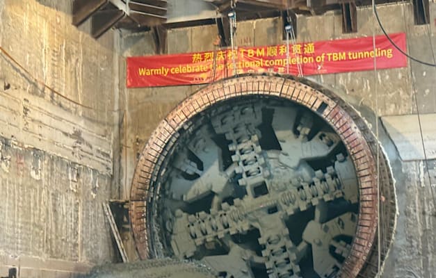 ייפתח רק ב־2030. העבודות על הקו הירוק / צילום: בר לביא ייפתח רק ב־2030. העבודות על הקו הירוק / צילום: בר לביא