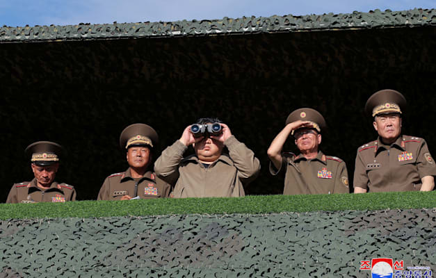 קים חושף איום חדש נגד ארה''ב / צילום: Reuters, KCNA