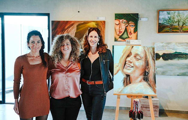 ''לוכד החלומות'' בגלריית we Art, כרמיאל / צילום: אופיר זגורי ''לוכד החלומות'' בגלריית we Art, כרמיאל / צילום: אופיר זגורי
