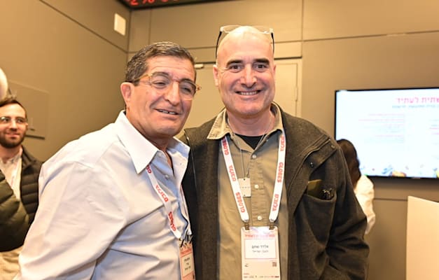 אלדד שחם ונסים פרץ / צילום: תמר מצפי אלדד שחם ונסים פרץ / צילום: תמר מצפי