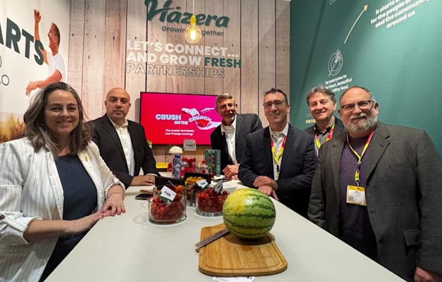 הדוכן של ישראל בתערוכת Fruit Logistica / צילום: משרד החקלאות וביטחון המזון הדוכן של ישראל בתערוכת Fruit Logistica / צילום: משרד החקלאות וביטחון המזון