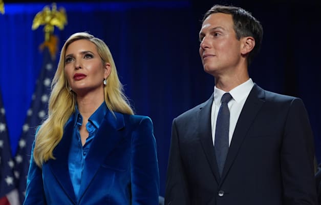 ג'ארד קושנר ורעייתו, איוונקה טראמפ / צילום: Associated Press, Evan Vucci