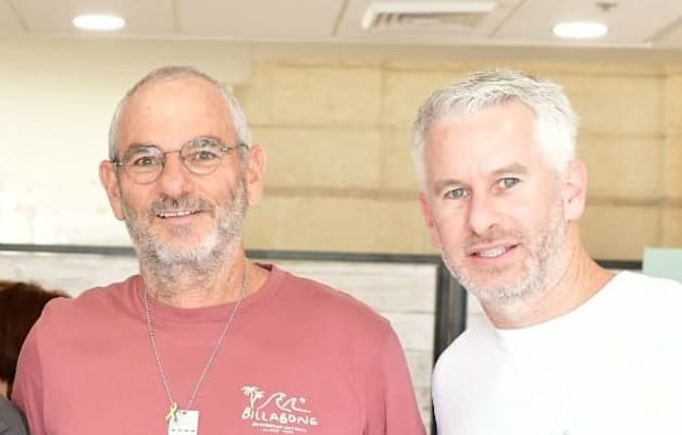 עופר סתווי ועובד יבין מדוראל / צילום: תמר מצפי עופר סתווי ועובד יבין מדוראל / צילום: תמר מצפי