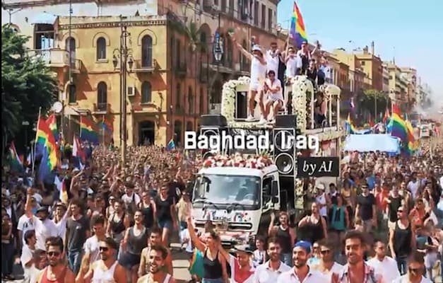 הפרסומת למצעד בת''א / צילום: צילום מסך מתוך אינסטגרם הפרסומת למצעד בת''א / צילום: צילום מסך מתוך אינסטגרם