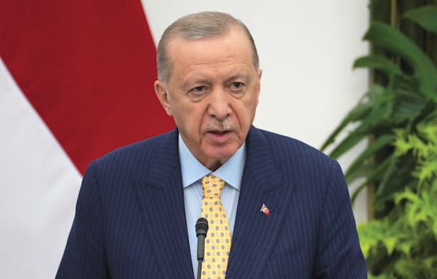 נשיא טורקיה, רג'פ טאייפ ארדואן / צילום: ap, Achmad Ibrahim