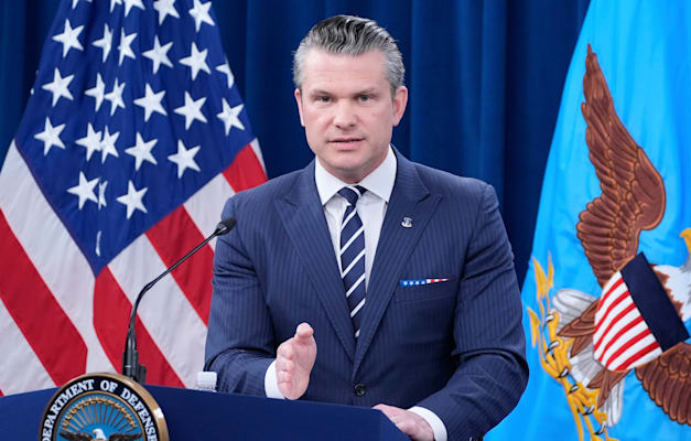 שר ההגנה האמריקאי, פיט הגסת' / צילום: ap, Alex Brandon