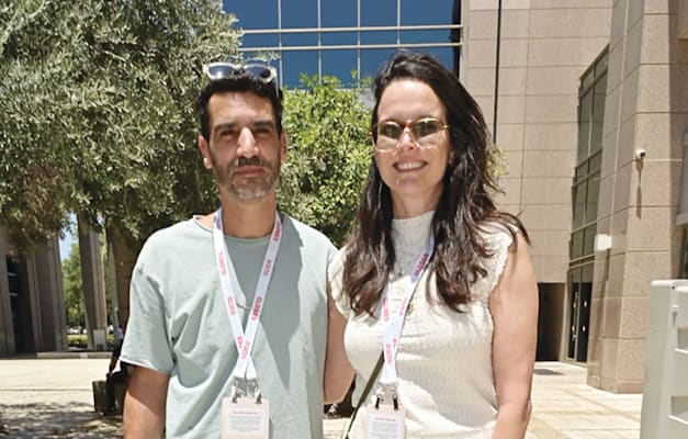 שרון שלו לבצור וסער נעים / צילום: תמר מצפי שרון שלו לבצור וסער נעים / צילום: תמר מצפי