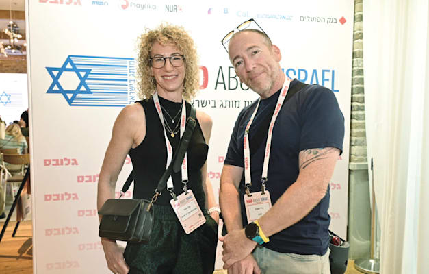 גילי שגיב ועדי ולצר / צילום: תמר מצפי גילי שגיב ועדי ולצר / צילום: תמר מצפי