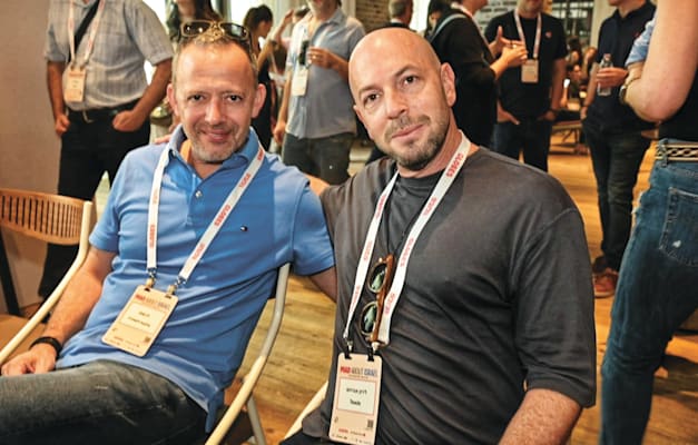 לירון אברהם ודן עוגן / צילום: תמר מצפי לירון אברהם ודן עוגן / צילום: תמר מצפי