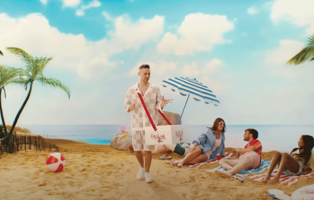 קמפיין הגלידות של נסטלה לקראנץ' / צילום: צילום מסך