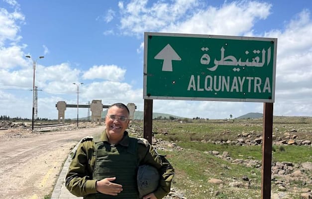 אדרעי בסוריה. ההפיכה במדינה הובילה להקמת מערך דובר צה''ל בטורקית / צילום: תמר מצפי אדרעי בסוריה. ההפיכה במדינה הובילה להקמת מערך דובר צה''ל בטורקית / צילום: תמר מצפי