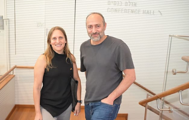 שלומי ברכה ודקלה קפצן / צילום: תמר מצפי שלומי ברכה ודקלה קפצן / צילום: תמר מצפי