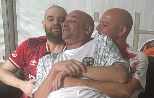 האחים הורן יחד / צילום: דובר צה''ל האחים הורן יחד / צילום: דובר צה''ל