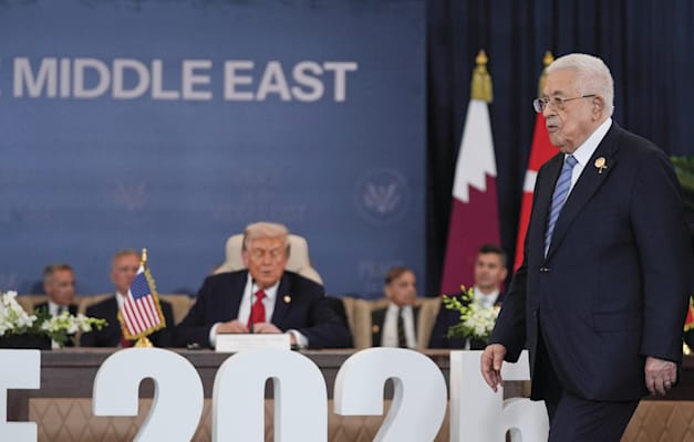 אבו מאזן וטראמפ בשארם. ''נתניהו לא רצה קשר למדינה פלסטינית'' / צילום: ap, Evan Vucci אבו מאזן וטראמפ בשארם. ''נתניהו לא רצה קשר למדינה פלסטינית'' / צילום: ap, Evan Vucci