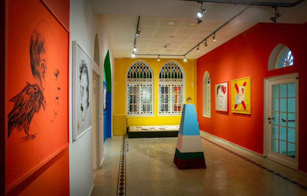 תערוכה בבית הרמן שטרוק / צילום: אלי גרוס