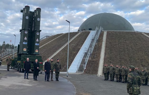 קבלת מערכת החץ 3 בגרמניה / צילום: אסף אוני