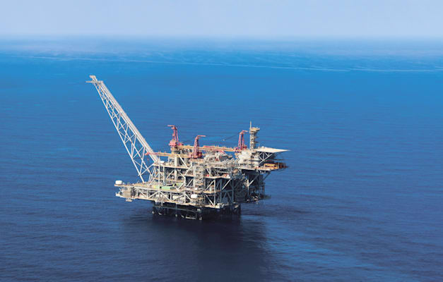 אסדת לווייתן. העסקה מאפשרת פיתוח נוסף שלו / צילום: Reuters, Ari Rabinovitch